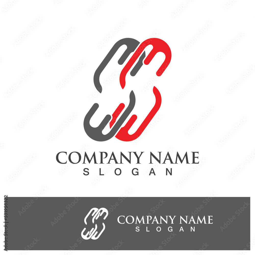 Business corporate S letter logo Business corporate S letter logo