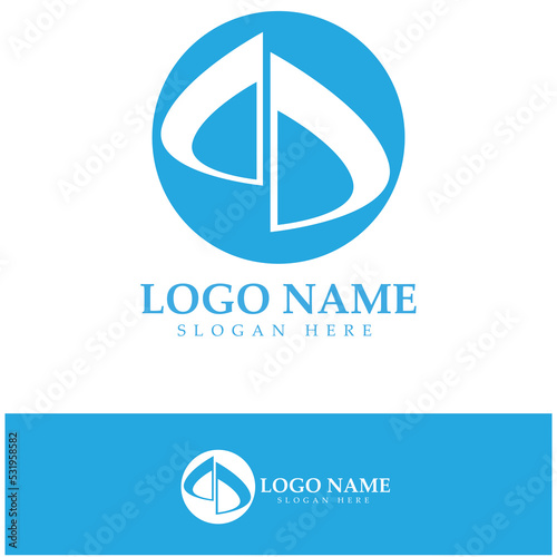 Simple Sailboat dhow boat on Sea Ocean Wave art style logo design, Daily cruises, sea travel, vector icon ILLUSTRATION
