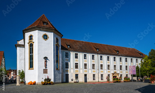 Schwäbisch Gmünd. Dominican monastery (Preacher) Founded in 1294. Baden-Wuerttemberg, Germany, Europe . photo