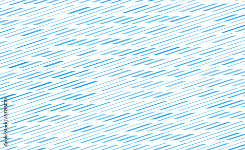 ブルーの斜線で構成された抽象的な背景素材