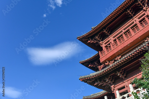 traditional building in chinese garden © jung
