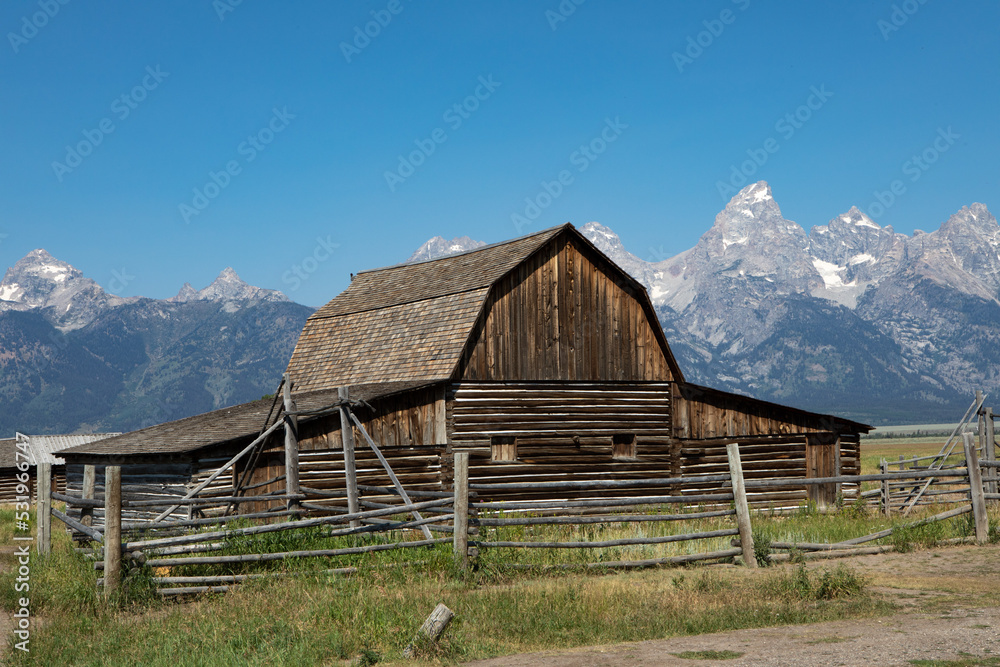 Grand Teton Mormon Row