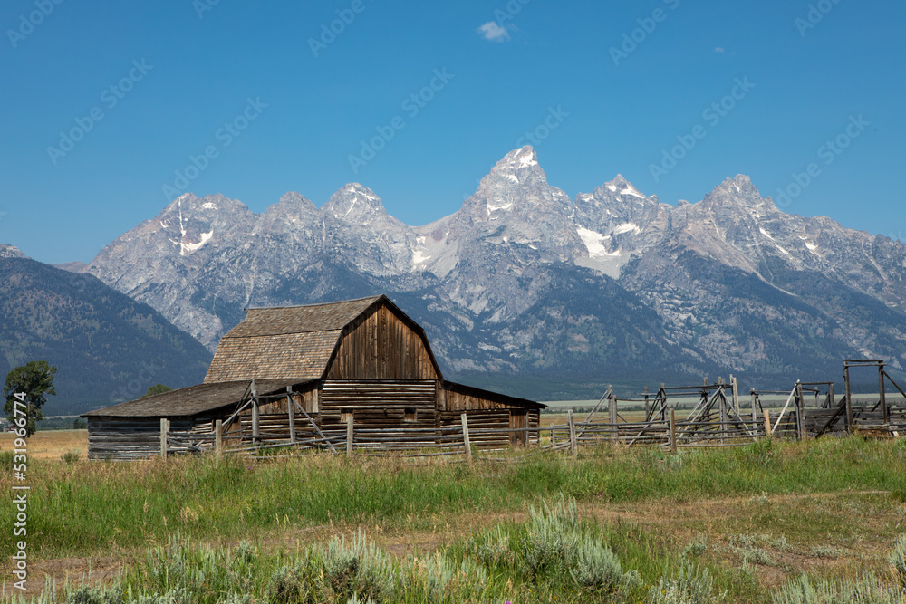 Grand Teton Mormon Row