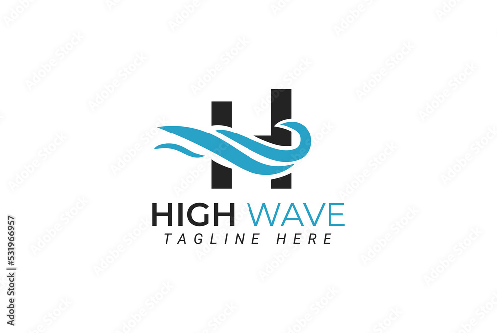 Letter H logo icon design template elements Letter H logo icon design template elements