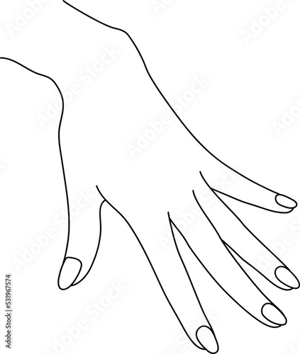 Hand Nail Polish Spa Cosmetic