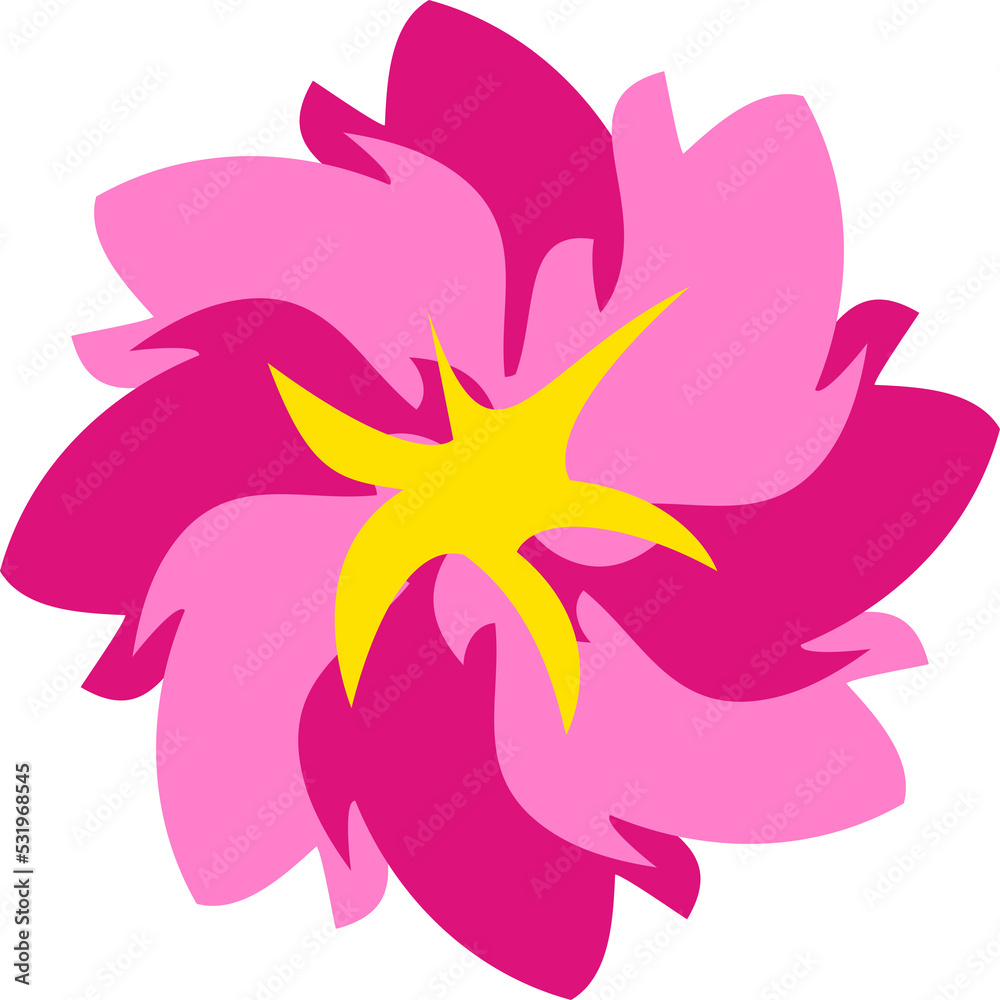 abstract pink flower abstract pink flower