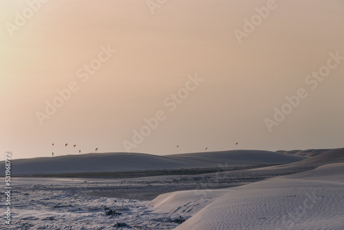 Obraz na płótnie paisagem natural em atins maranhão w salonie