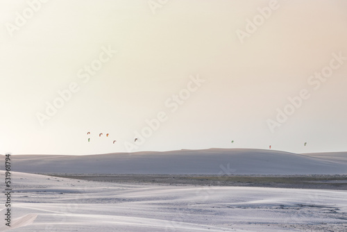 Obraz na płótnie paisagem natural em atins maranhão w salonie