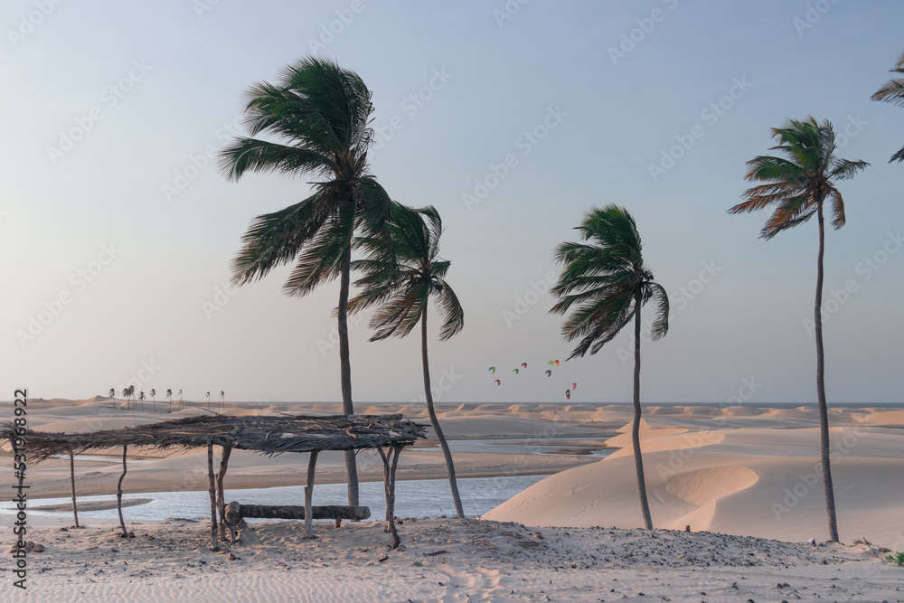 paisagem natural em atins maranhão