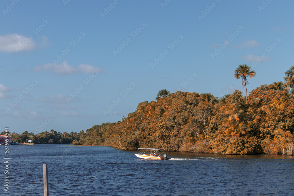 paisagem natural em atins maranhão