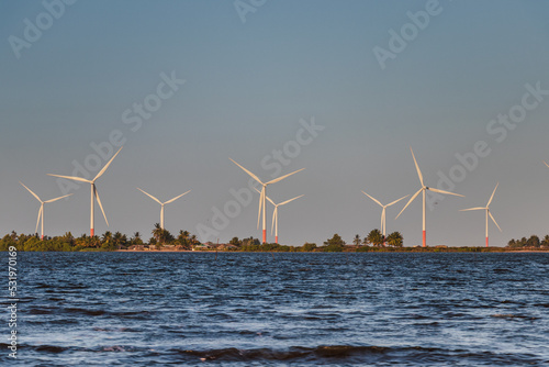 Obraz na płótnie Paisagem lençois maranhenses w salonie
