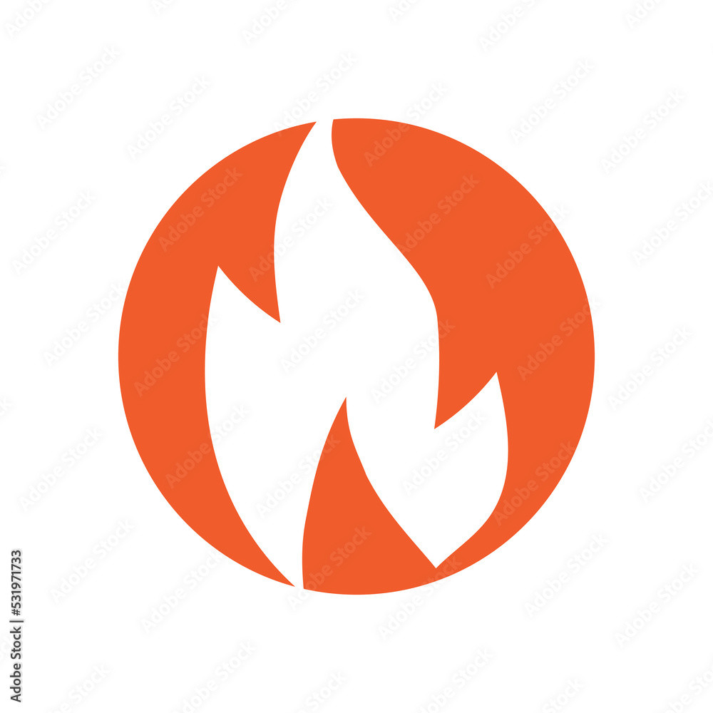 Fire flame Logo vector, Oil, gas and energy logo concept Fire flame Logo vector, Oil, gas and energy logo concept