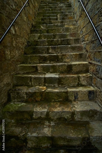 Image of an ancient stone staircase.