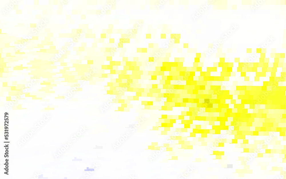 Light Yellow vector texture in rectangular style. Light Yellow vector texture in rectangular style.