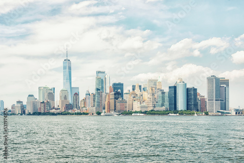 The skyline of New York City, United States © Stockbym