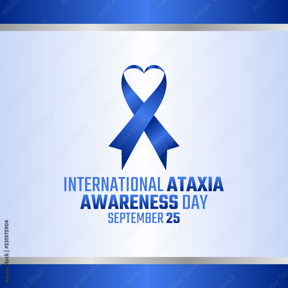 vector graphic of international ataxia awareness day good for ...