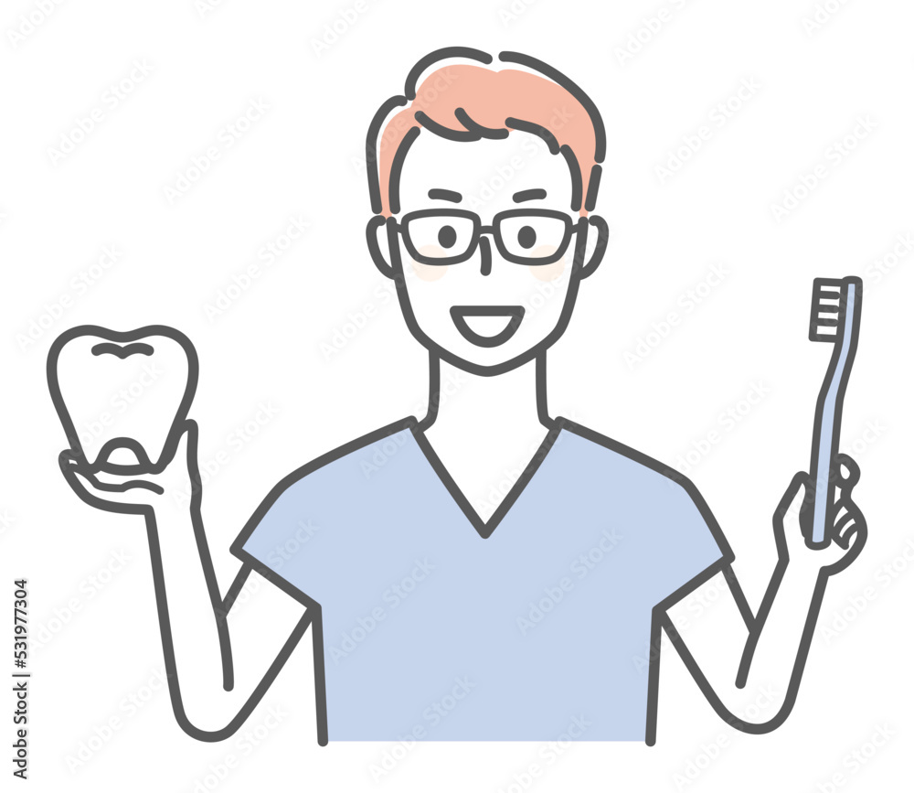 simple illustration for dentist and teeth simple illustration for dentist and teeth