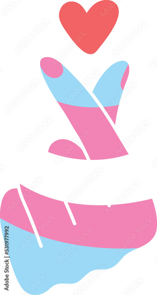 Transgender Hand Love Sign Finger