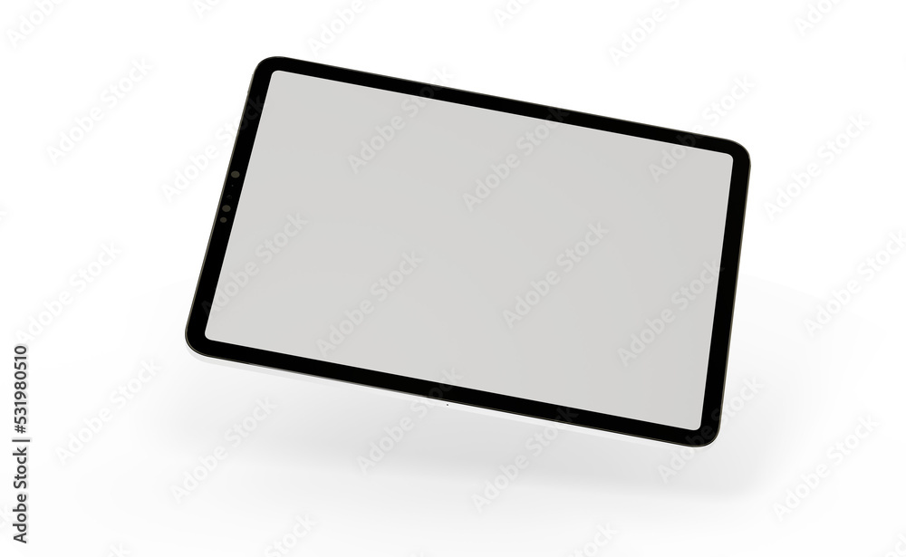 tablet pc - Modern black tablet computer isolated on white background. tablet pc - Modern black tablet computer isolated on white background.