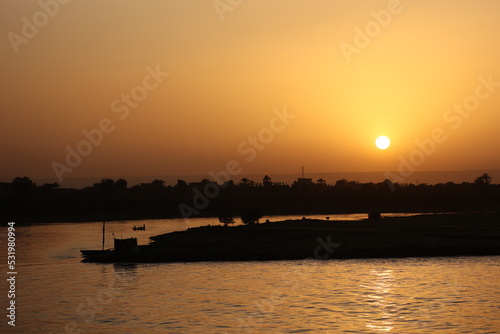 sunset on the Nile © Naia