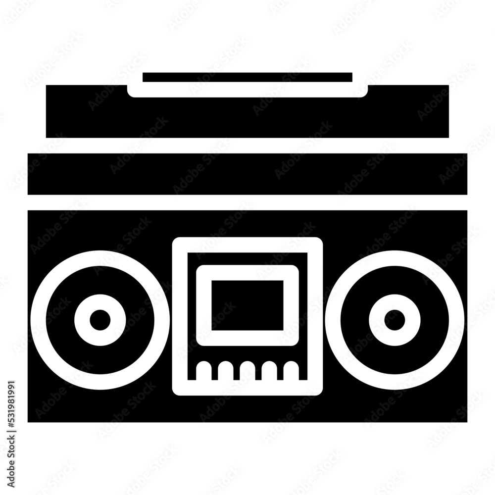 radio tape icon