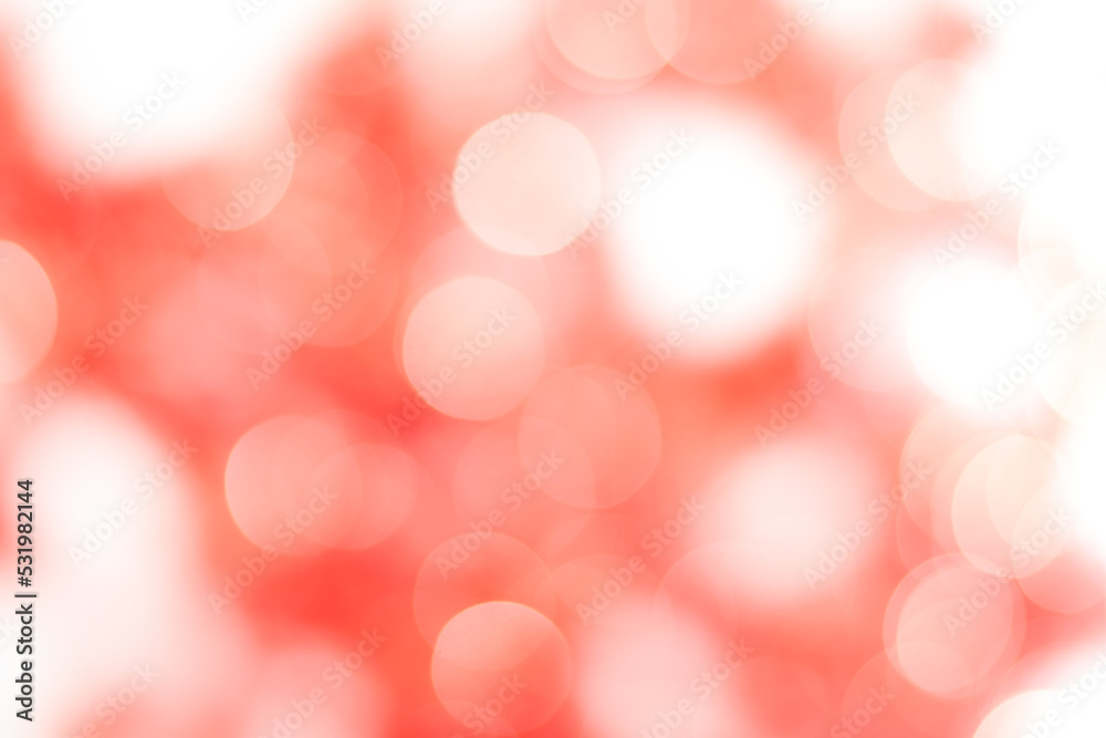 Red Bokeh Background - Lights At Night - Christmas 