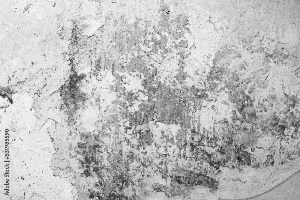 Texture, wall, concrete as a background. Fragment of a wall with scratches.