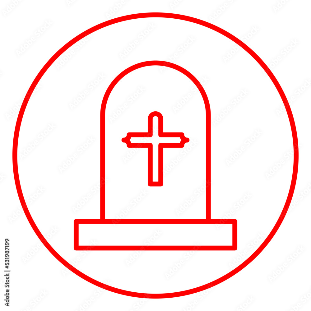 Obraz premium funeral icon