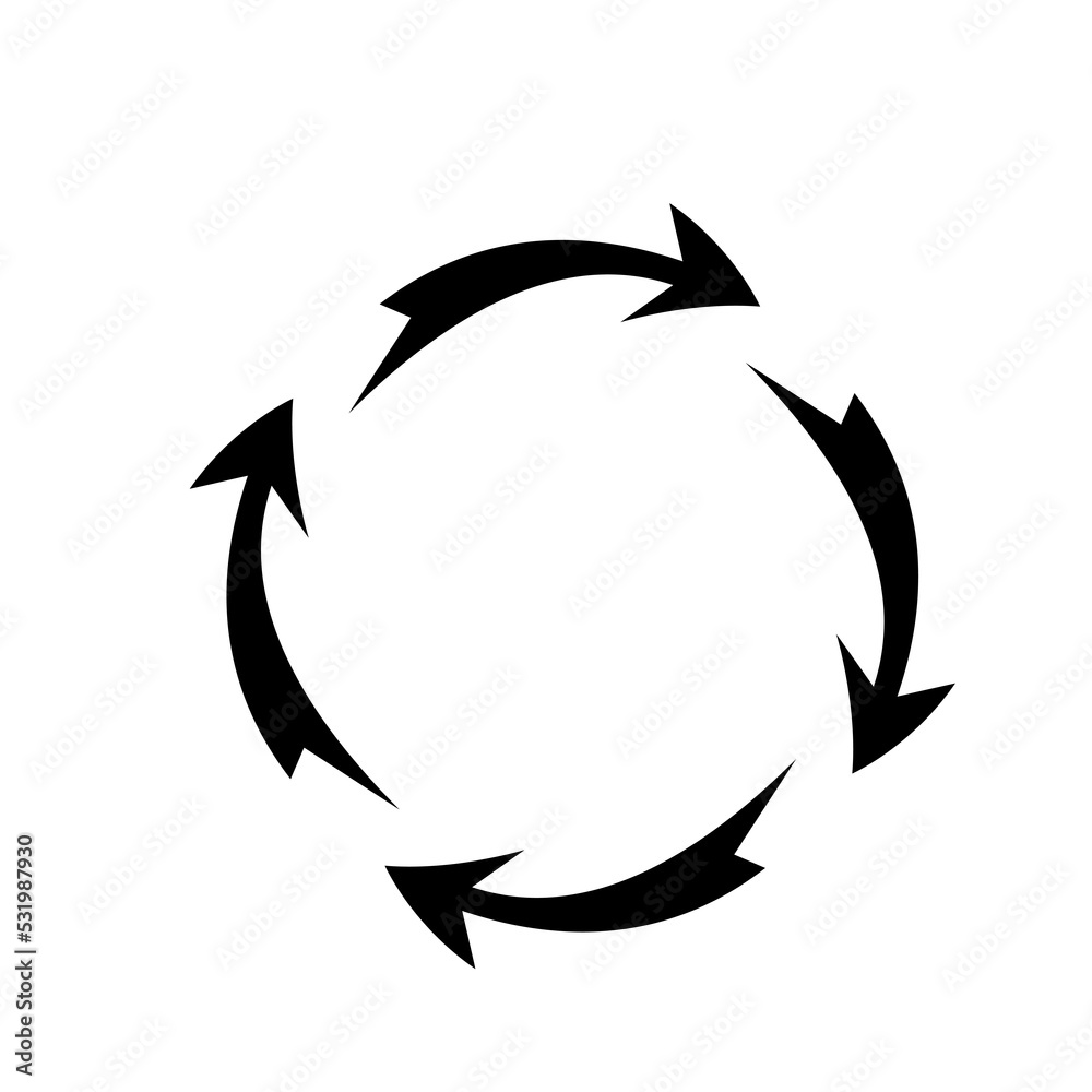 Black and white recycle icon, PNG with transparent background. Black and white recycle icon, PNG with transparent background.