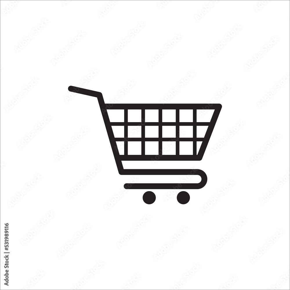 Cart Commerce Icon Vector Illustration