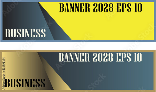 simple corporate promotion banner design