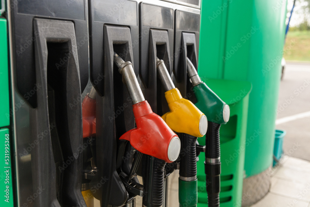 Colorfull fuel gasoline dispenser background. Colorfull fuel gasoline dispenser background.