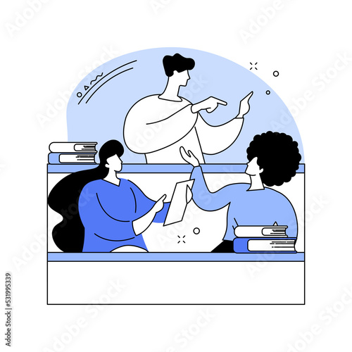Having a break isolated cartoon vector illustrations.