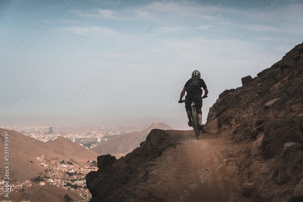Fototapeta premium hiking in the mountains