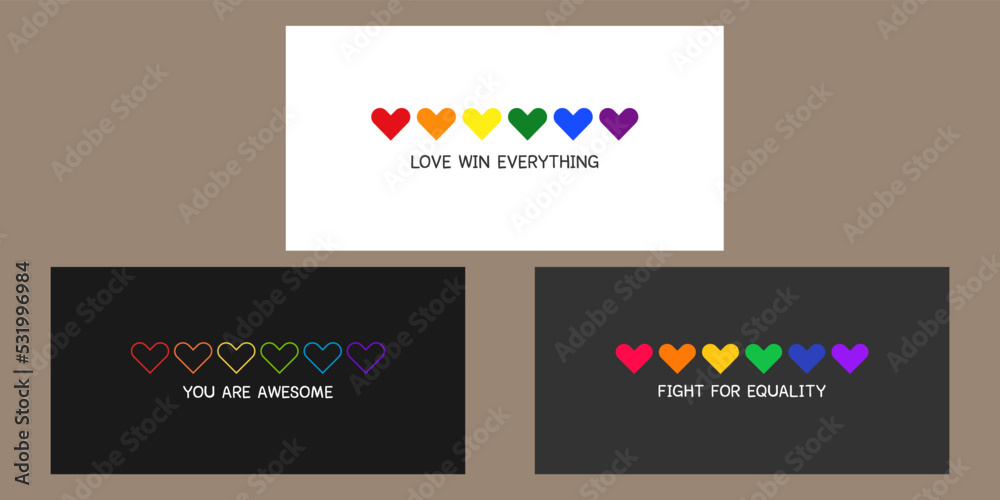 set of motivational quotes vector