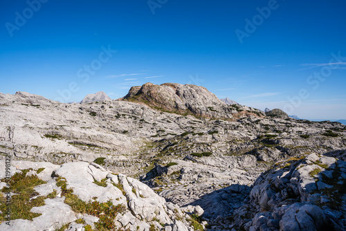 Panorama picture of the Stony Sea in the Alps III