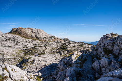 Panorama picture of the Stony Sea in the Alps IV