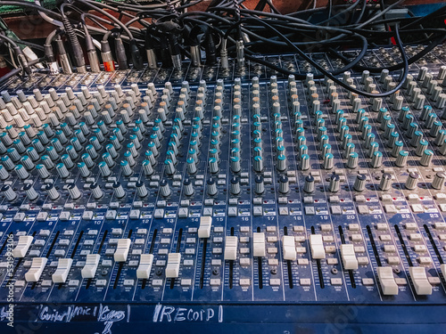 mixer console