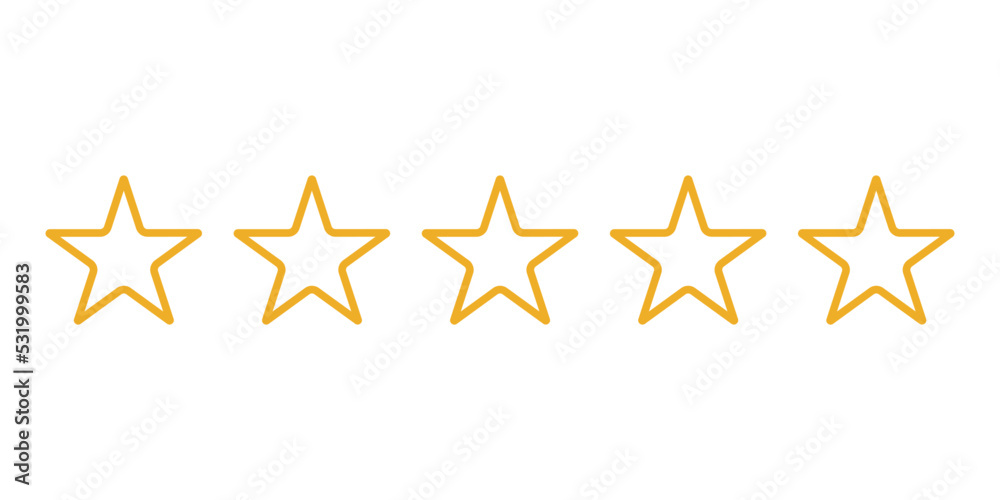 star icon vector on white background. Simple flat symbol star icon vector on white background. Simple flat symbol