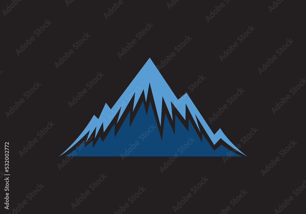 this is a creative mountain business logo this is a creative mountain business logo