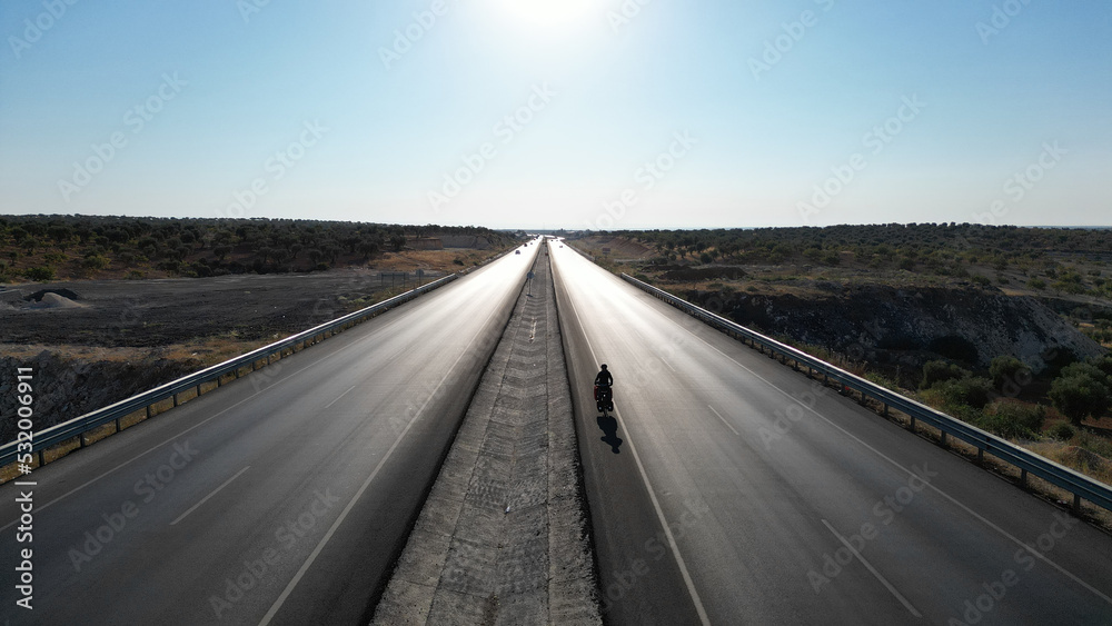 long tour cycling, happiness of being on the road and touristic travel program long tour cycling, happiness of being on the road and touristic travel program