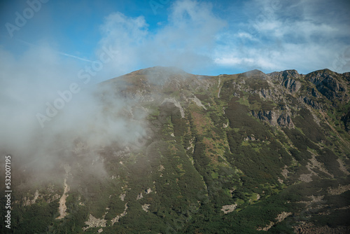 Fototapeta Naklejka Na Ścianę i Meble -  Mountain landscapes in the National Park of Poland