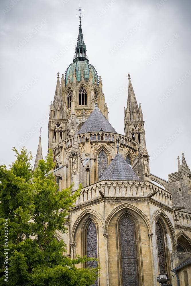 Cathédrale de Bayeux - Normandie - France - vue extérieure
