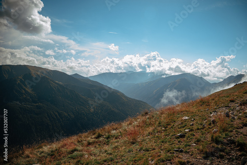 Mountain landscapes in the National Park of Poland