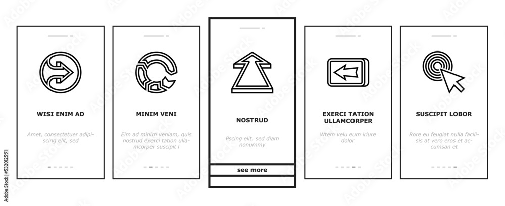 arrow right next sign up onboarding mobile vector. web direction, pointer, forward cursor, button digital orientation, previous shape arrow right next sign up color line illustrations arrow right next sign up onboarding mobile vector. web direction, pointer, forward cursor, button digital orientation, previous shape arrow right next sign up color line illustrations