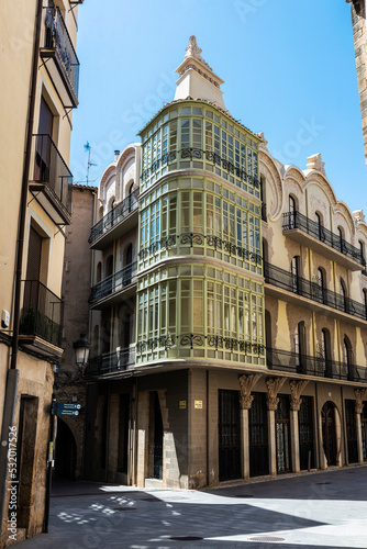 Casa Grego or Pilar Fontanet, modernism house in Tortosa, Spain