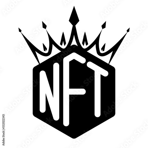 NFT Icons, NFT Logo, NFT Vector Illustration