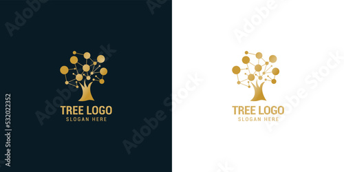 Tree Logo Icon Template Design Tree Logo Design for Corporate Company Logo