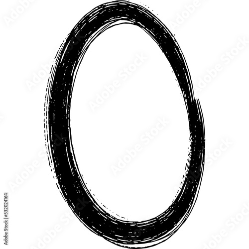 0 handgeschriebene Schrift