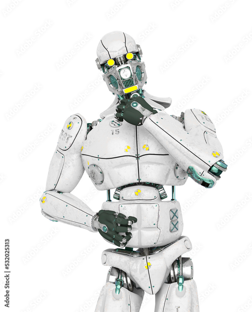 robot test is thinking about robot test is thinking about